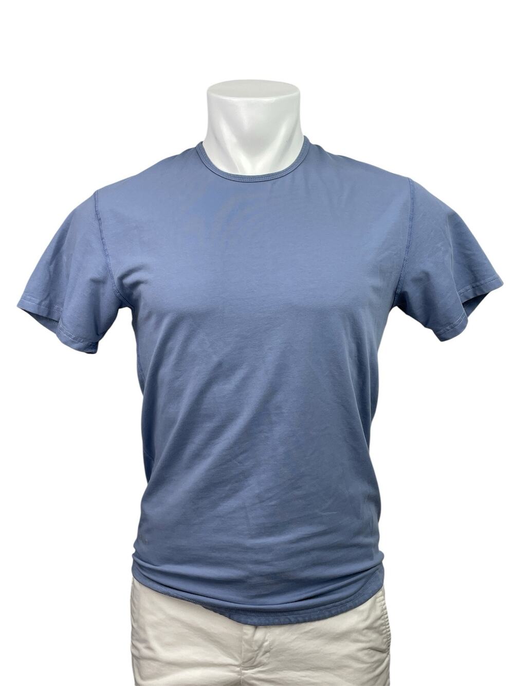 BYLT Premium Basics Men's Blue Crew Neck Short Sleeve T Shirt Tee Top Size S